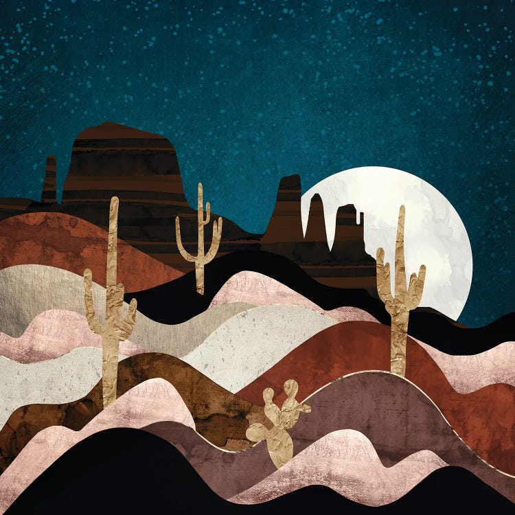 Desert Stars by SpaceFrog Designs wall art