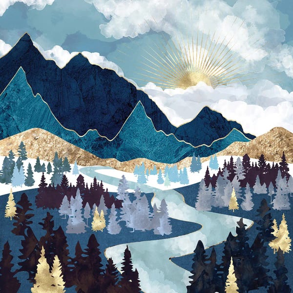 Refreshing Workspace: Valley Sunrise by SpaceFrog Designs