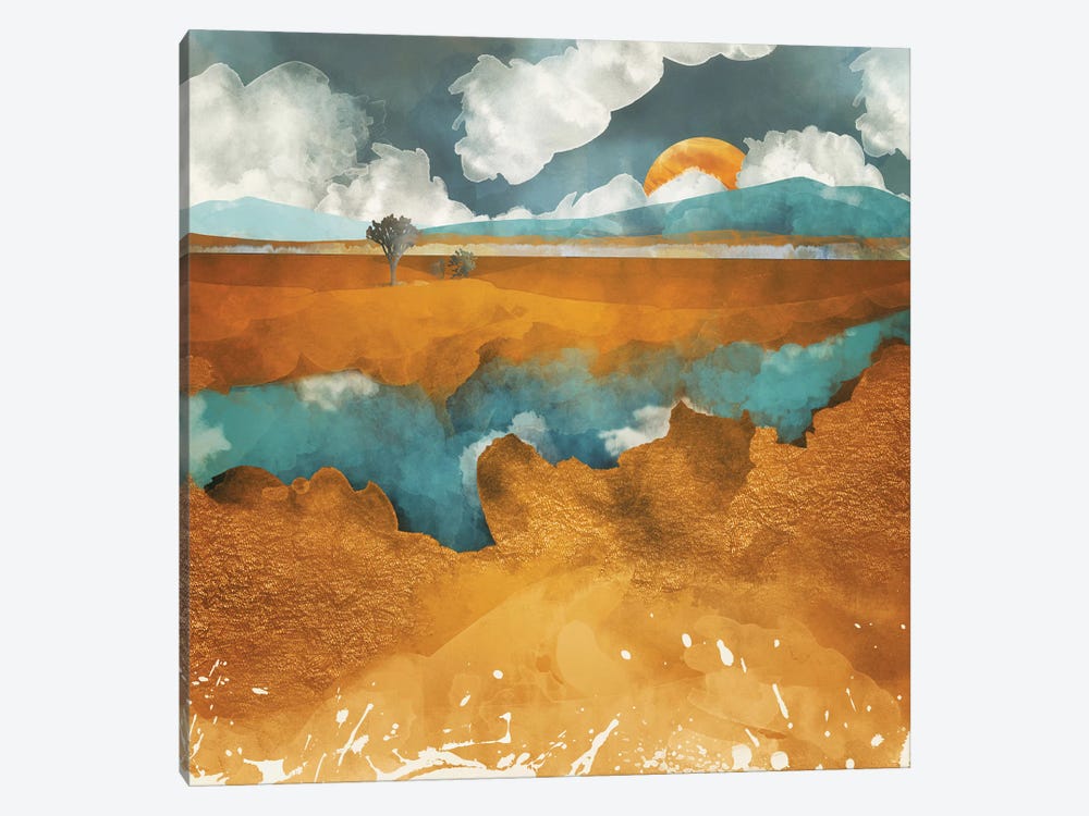 Desert River by SpaceFrog Designs 1-piece Canvas Art