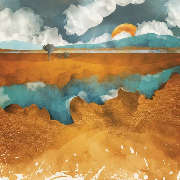 Scandinavian Décor: Desert River by SpaceFrog Designs