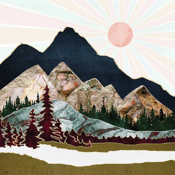 Refreshing Workspace: Retro Autumn Vista by SpaceFrog Designs