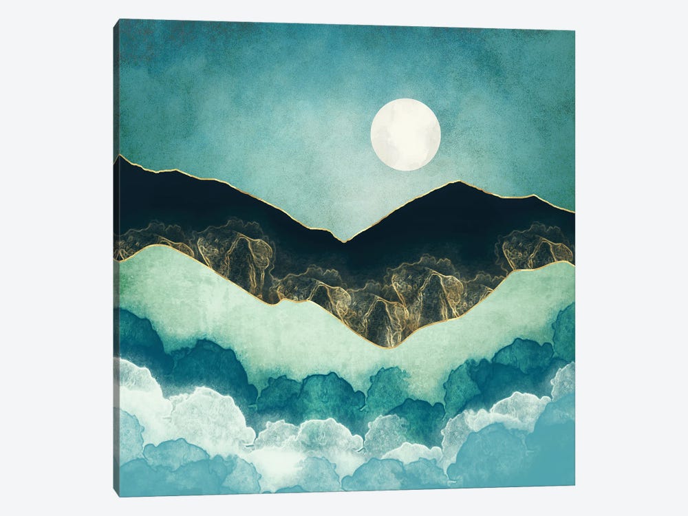 Moon Mist by SpaceFrog Designs 1-piece Art Print