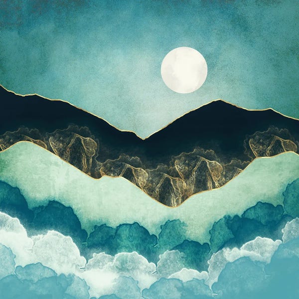 Refreshing Workspace: Moon Mist by SpaceFrog Designs