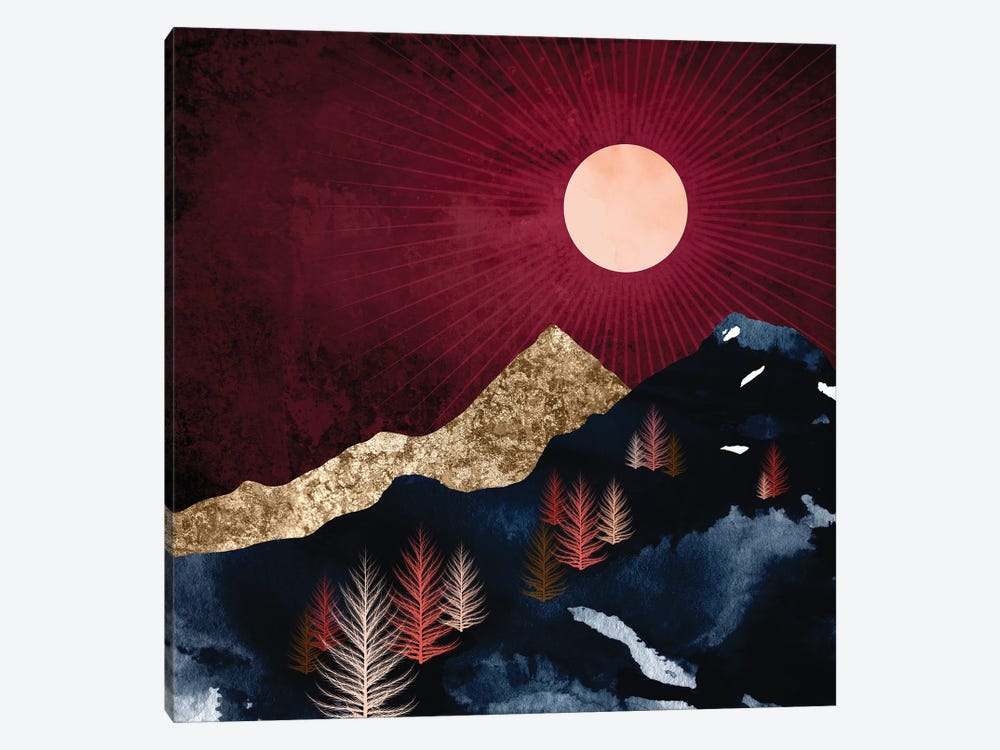 Autumn Night by SpaceFrog Designs 1-piece Canvas Art Print