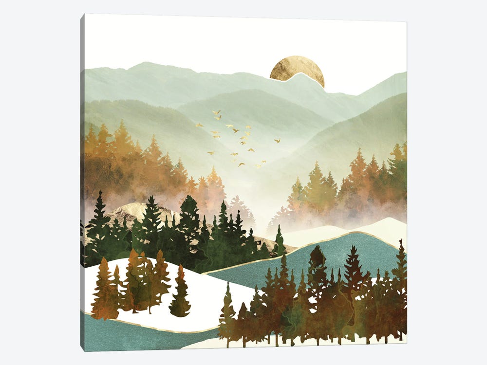 Fall Morning by SpaceFrog Designs 1-piece Art Print