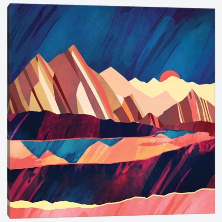 Desert Valley Canvas Print #SFD32} by SpaceFrog Designs Canvas Art