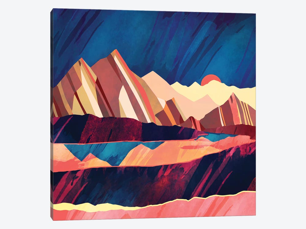 Desert Valley by SpaceFrog Designs 1-piece Canvas Art