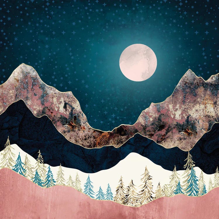 Pine Vista by SpaceFrog Designs wall art