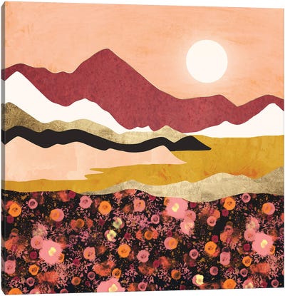 Autumn Field II Canvas Art Print - Sun Art