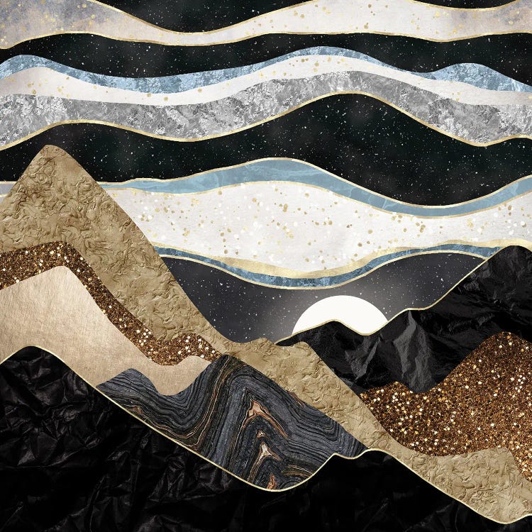 Desert Glow by SpaceFrog Designs wall art