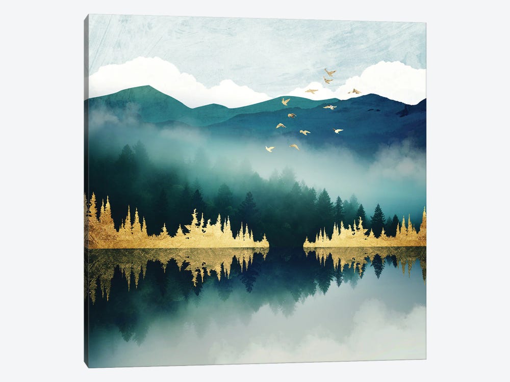 Mist Reflection by SpaceFrog Designs 1-piece Canvas Artwork