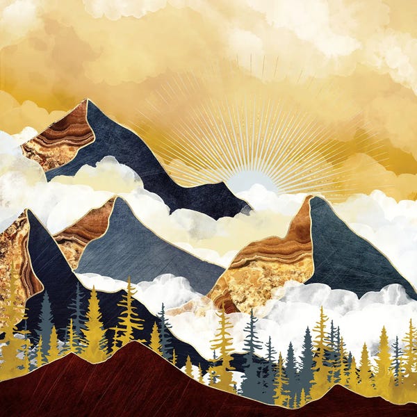 Refreshing Workspace: Misty Peaks by SpaceFrog Designs