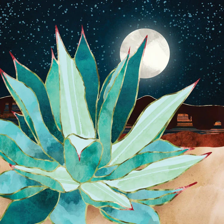 Desert Agave by SpaceFrog Designs wall art