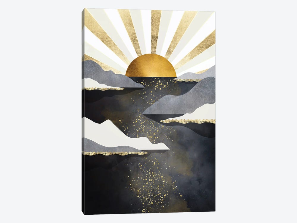 Metallic Dusk by SpaceFrog Designs 1-piece Art Print