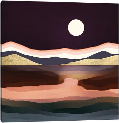 Mulberry Vista Canvas Art Print - SpaceFrog Designs