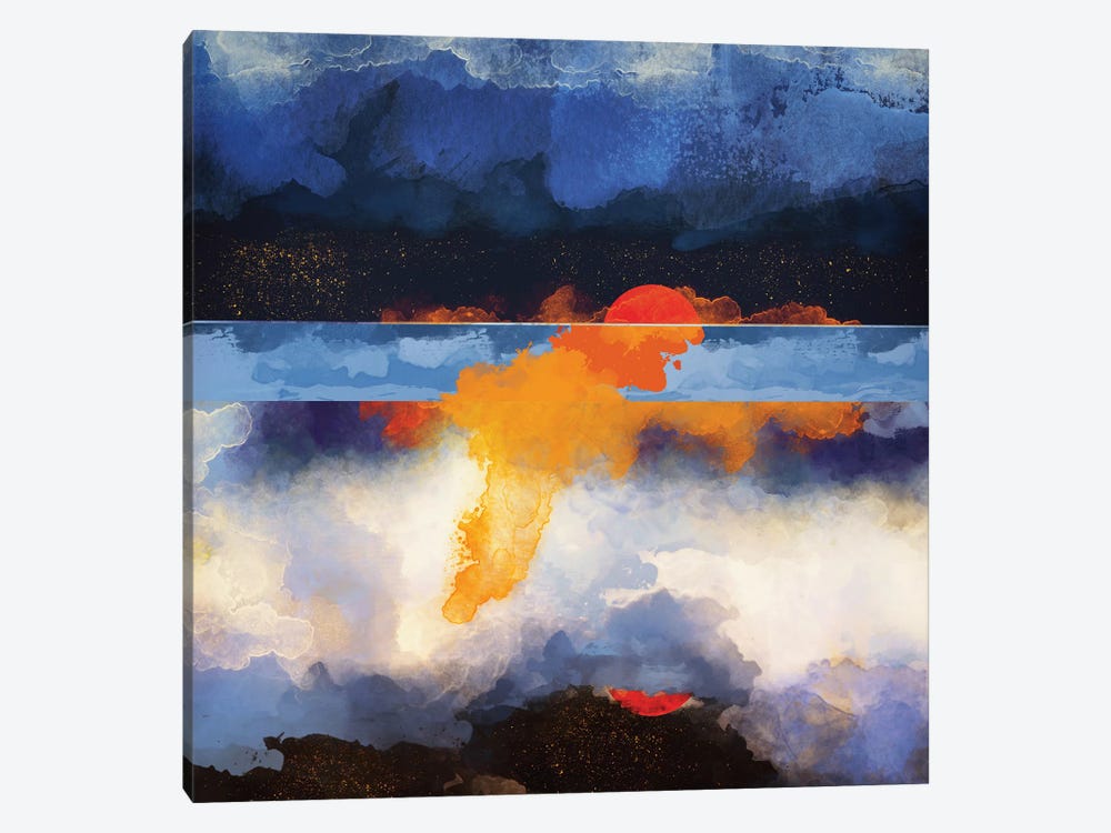 Dusk Reflection by SpaceFrog Designs 1-piece Canvas Wall Art
