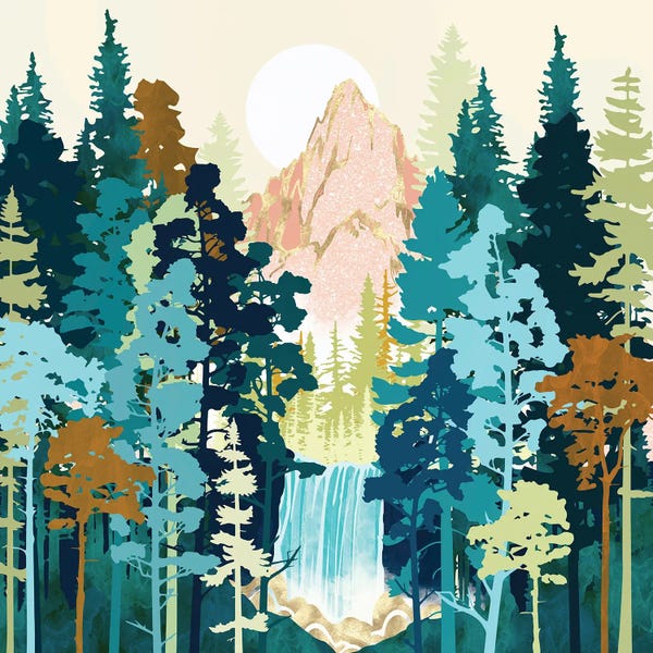 Refreshing Workspace: Forest Falls by SpaceFrog Designs