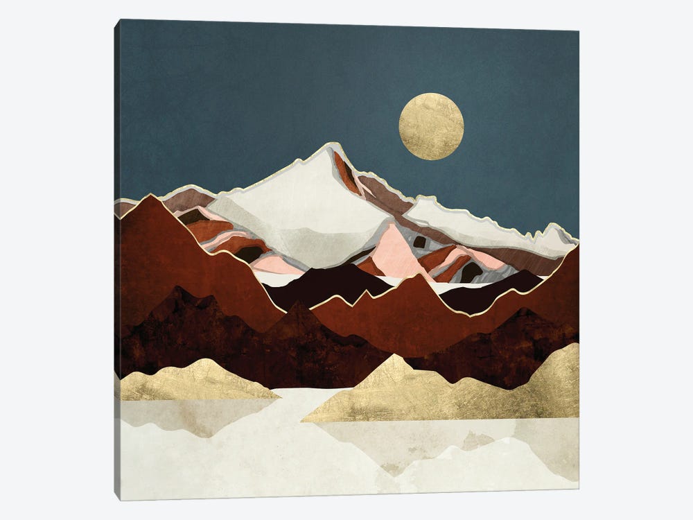 Rustic Mountains by SpaceFrog Designs 1-piece Canvas Artwork
