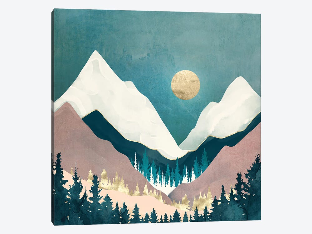 Winter Vista by SpaceFrog Designs 1-piece Art Print