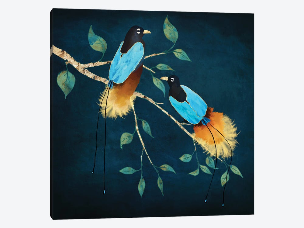Bird Of Paradise I by SpaceFrog Designs 1-piece Canvas Art Print