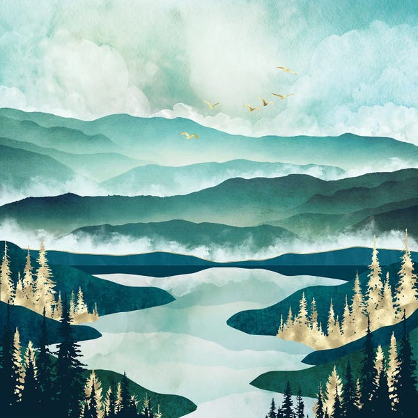 Mist & Fog: Misty Lake by SpaceFrog Designs