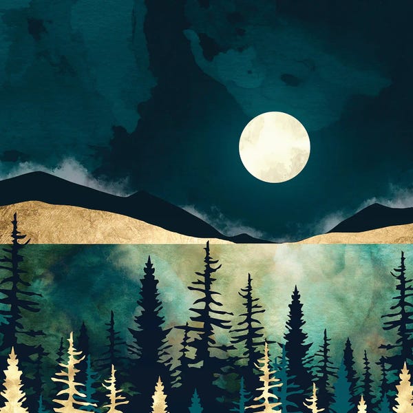 Night Sky: Forest Moon by SpaceFrog Designs