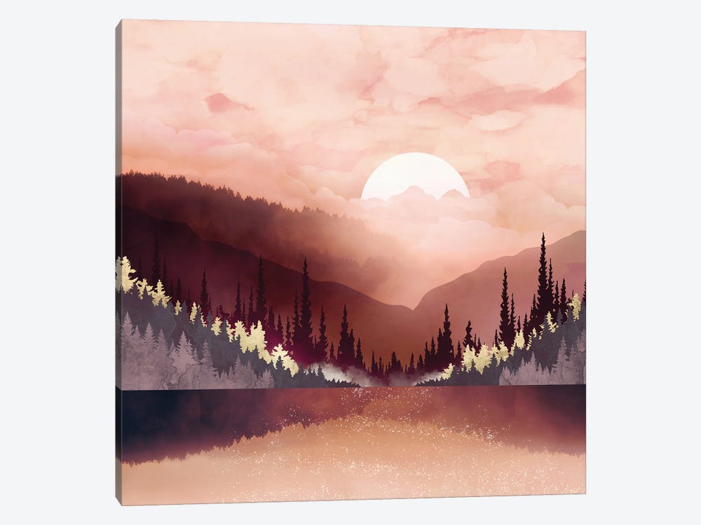 Autumn Reflection by SpaceFrog Designs 1-piece Canvas Art
