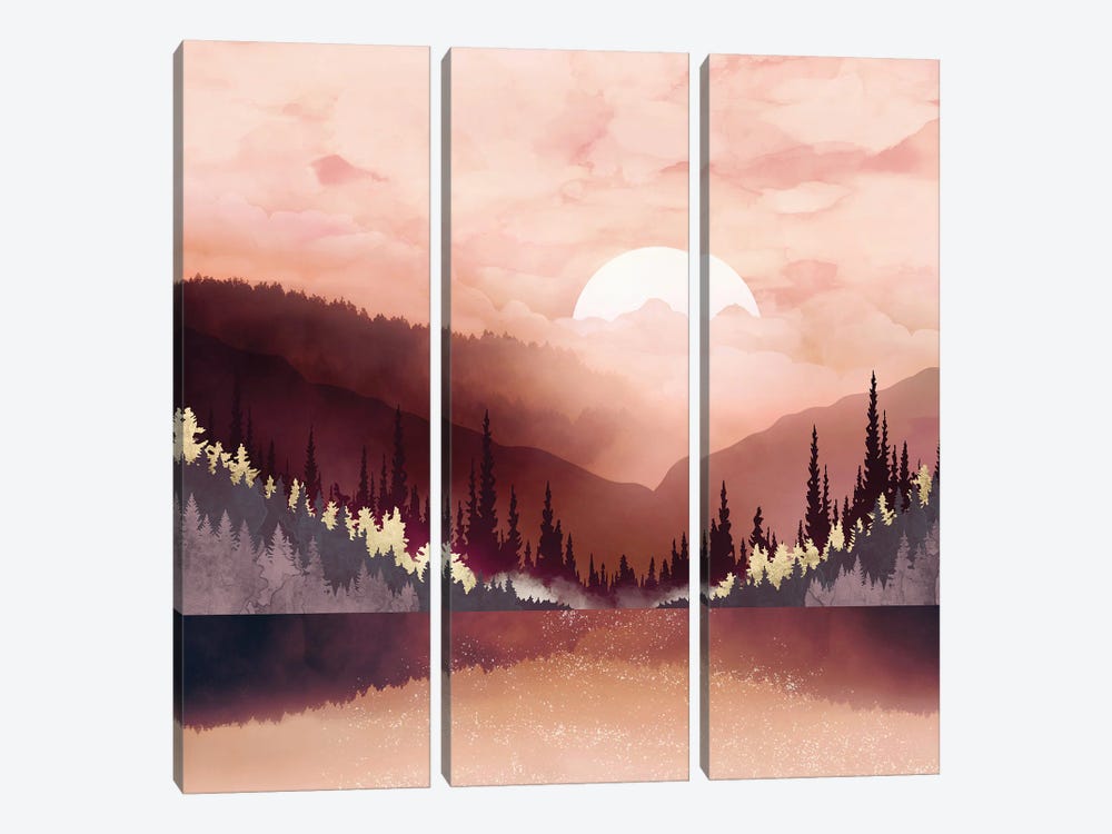 Autumn Reflection by SpaceFrog Designs 3-piece Canvas Art