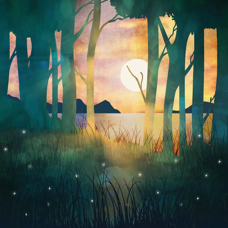 Autumn Evening by SpaceFrog Designs wall art