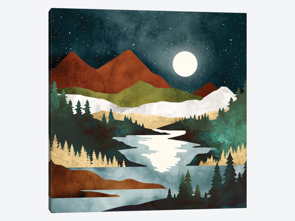 Fall Vista by SpaceFrog Designs 1-piece Canvas Wall Art