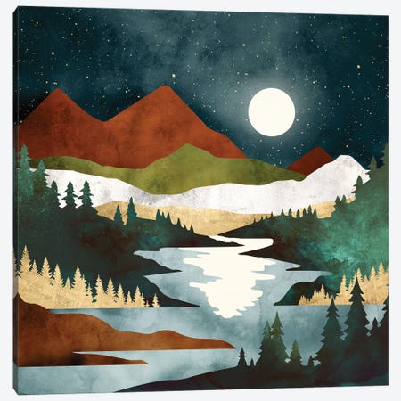 Fall Vista Canvas Print #SFD448} by SpaceFrog Designs Art Print