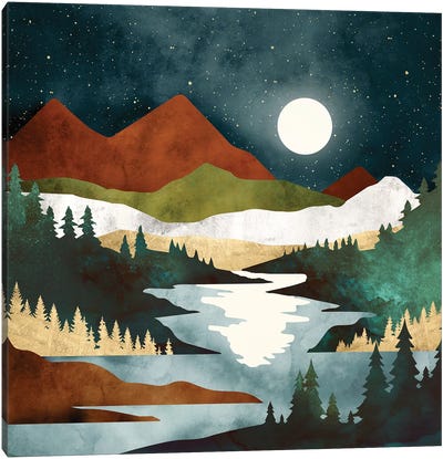 Fall Vista Canvas Art Print - SpaceFrog Designs