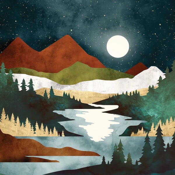 Night Sky: Fall Vista by SpaceFrog Designs