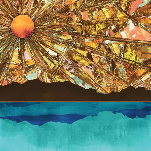 Abstract Shapes & Patterns: Fractured Sky by SpaceFrog Designs