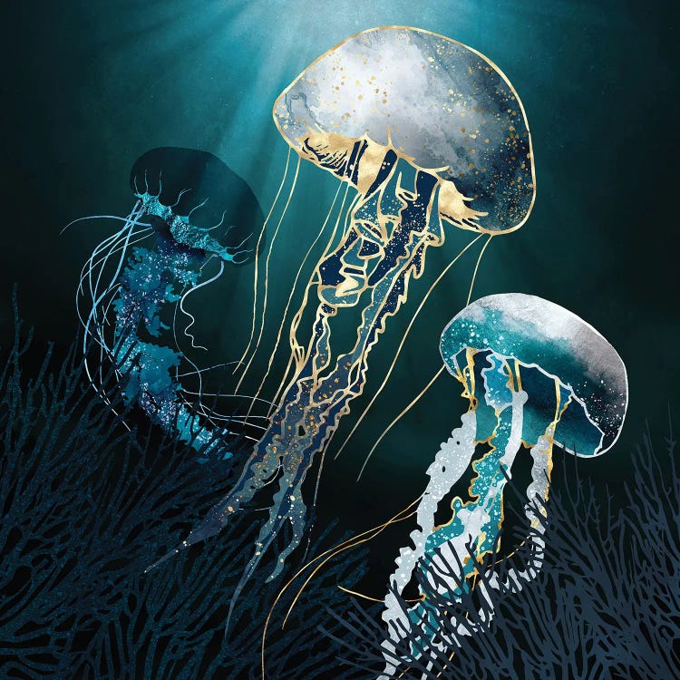 Metallic Jellyfish V