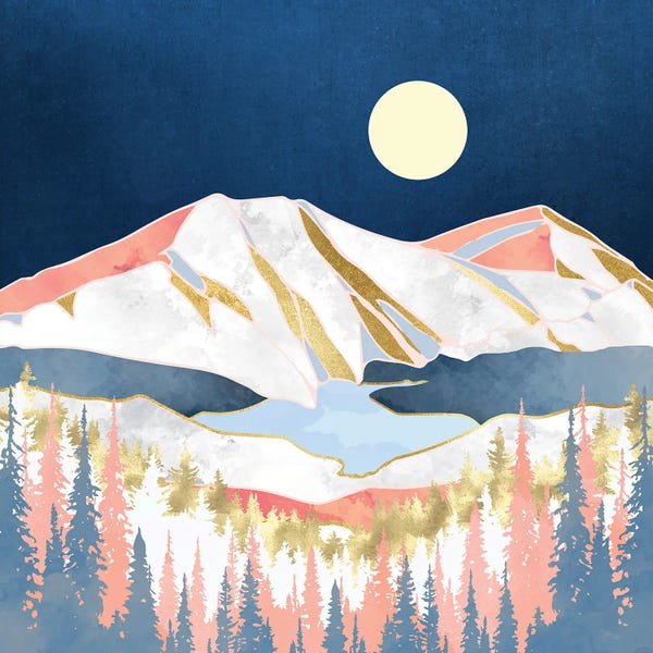 SpaceFrog Designs: Lake Mountains by SpaceFrog Designs