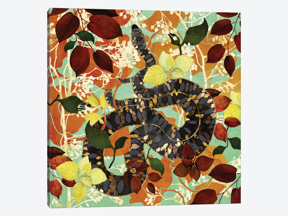 Fall Serpent Garden by SpaceFrog Designs 1-piece Art Print