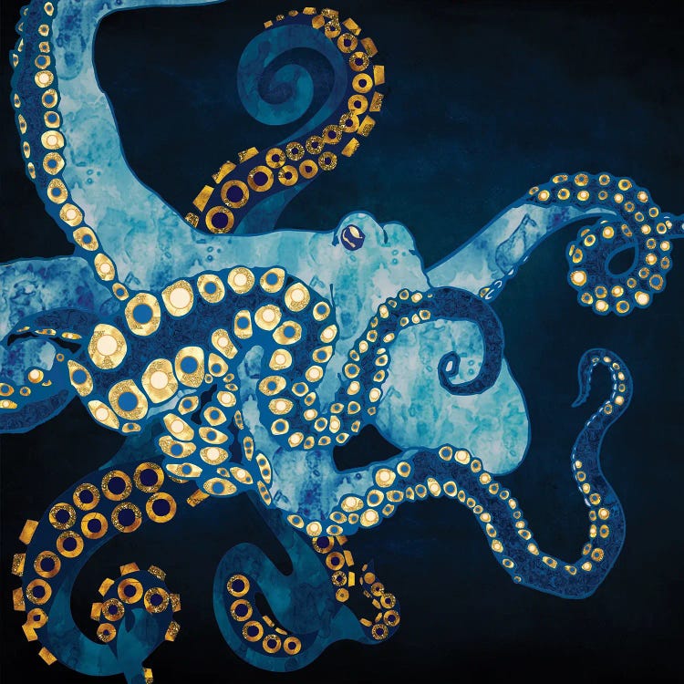 Metallic Octopus VII