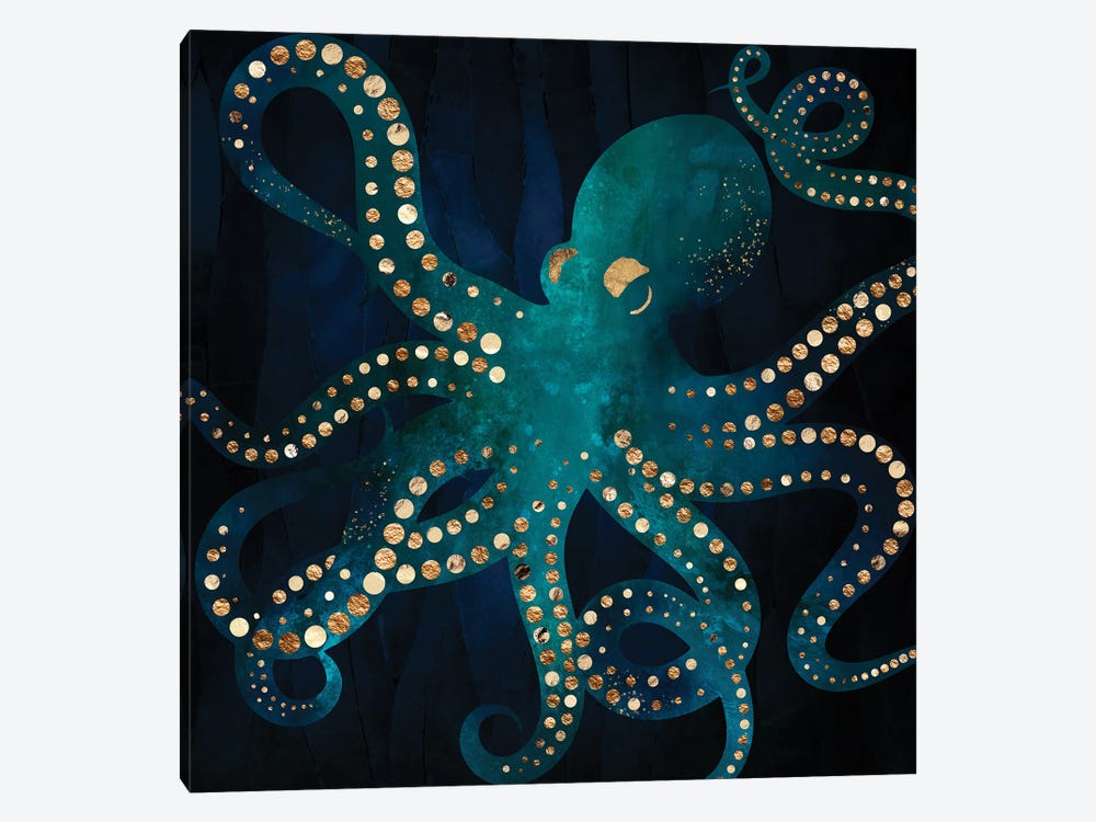 Underwater Dream VIII by SpaceFrog Designs 1-piece Canvas Art Print
