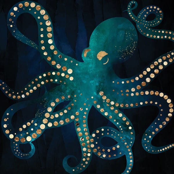 Octopi: Underwater Dream VIII by SpaceFrog Designs