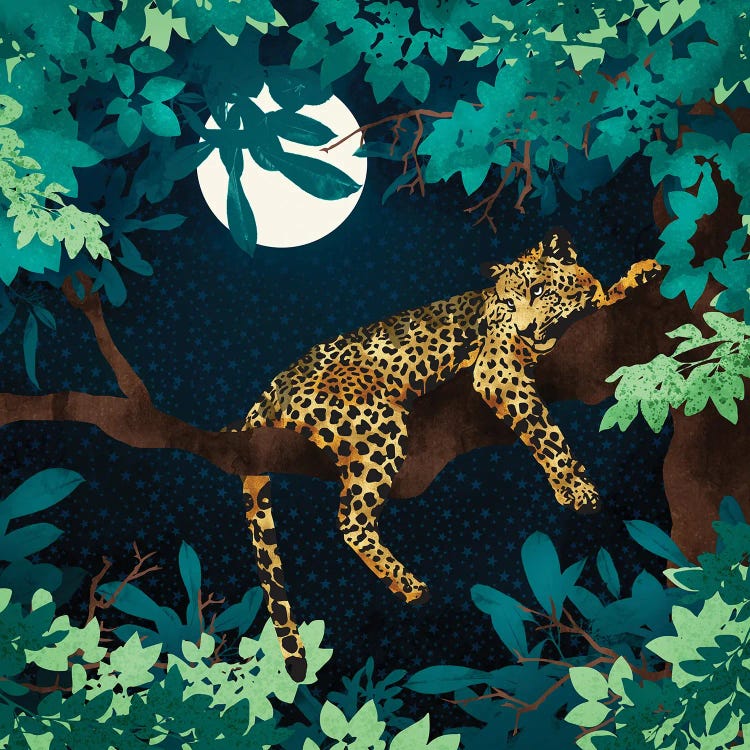Leopard Dream by SpaceFrog Designs wall art