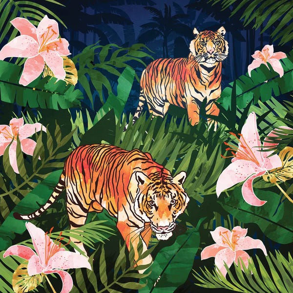 Jungles: Tiger Dream by SpaceFrog Designs