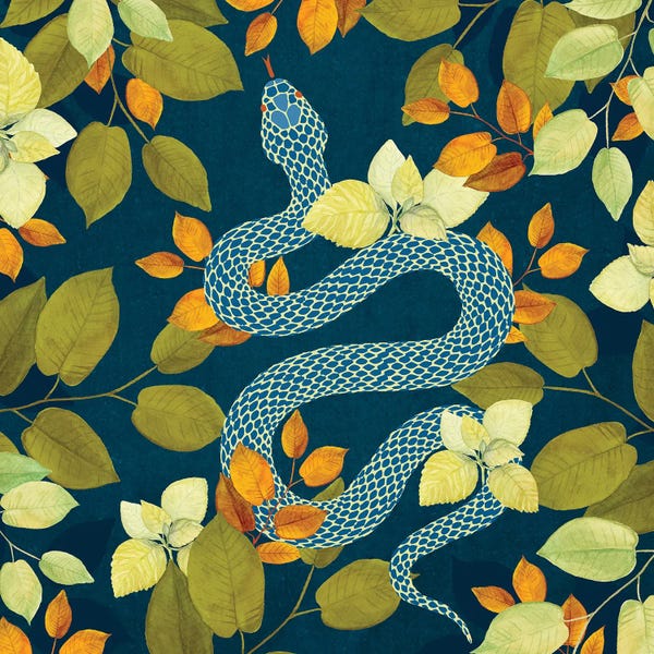 Fine Art Print: Autumn Serpent Garden by SpaceFrog Designs
