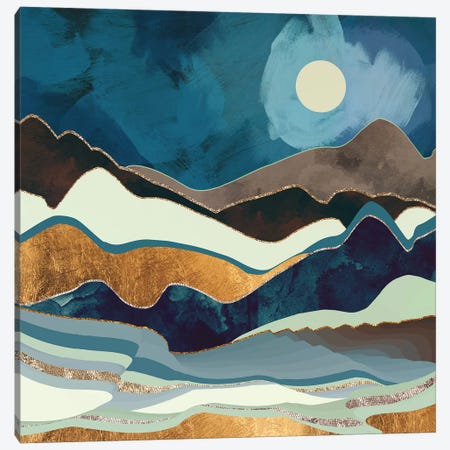 Autumn Hills Canvas Print #SFD4} by SpaceFrog Designs Canvas Art Print