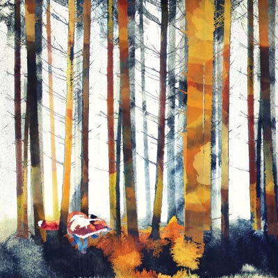 Autumn Hunt by SpaceFrog Designs framed wall art