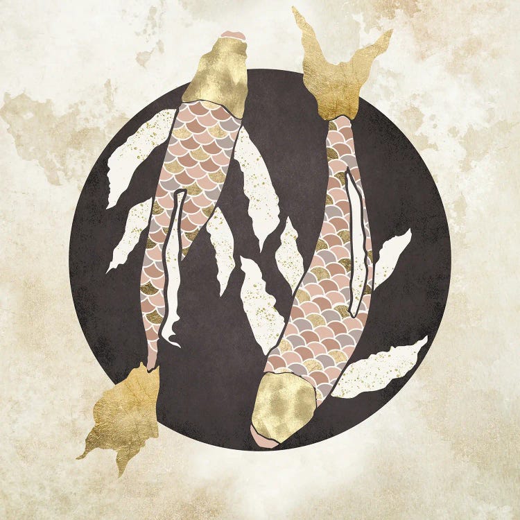 Koi Serenity by SpaceFrog Designs wall art