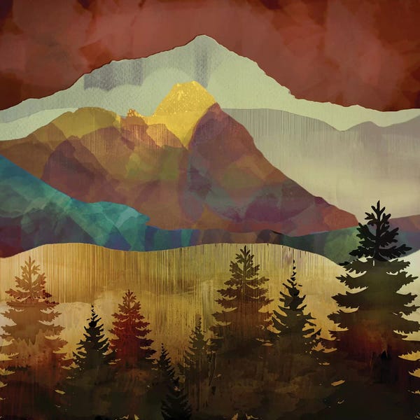 Scandinavian Décor: Autumn Trees by SpaceFrog Designs