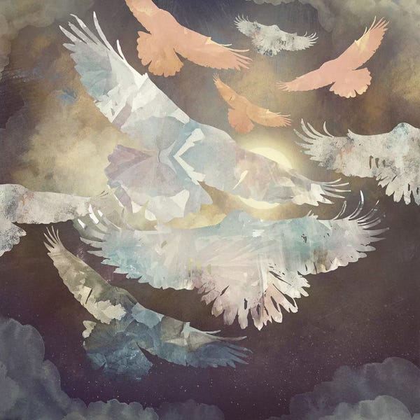 Scandinavian Décor: Moonlight Flight by SpaceFrog Designs