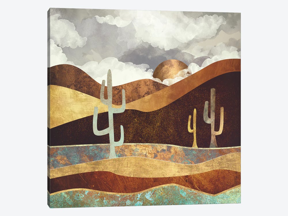 Patina Desert by SpaceFrog Designs 1-piece Canvas Art Print