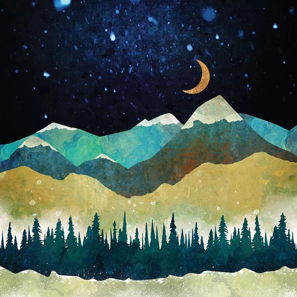 Seasonal Glam: Snow Night by SpaceFrog Designs